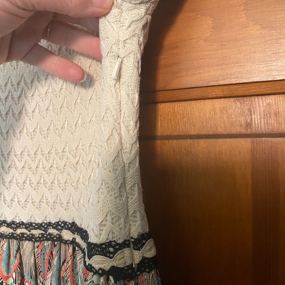 Anthropologie Weston Wear Arcata Dress Cream XS - Picture 7 of 12